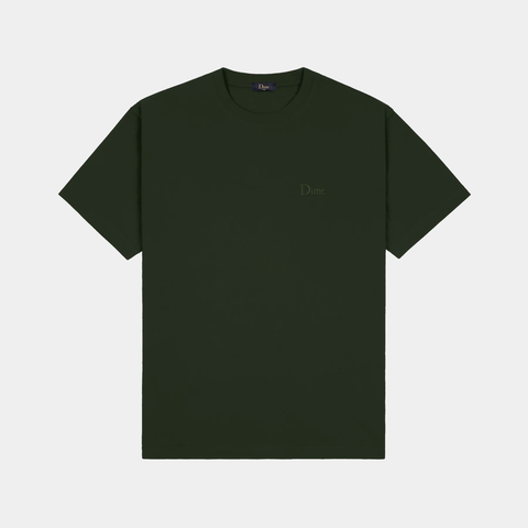 DIME SMALL LOGO TEE - FOREST GREEN