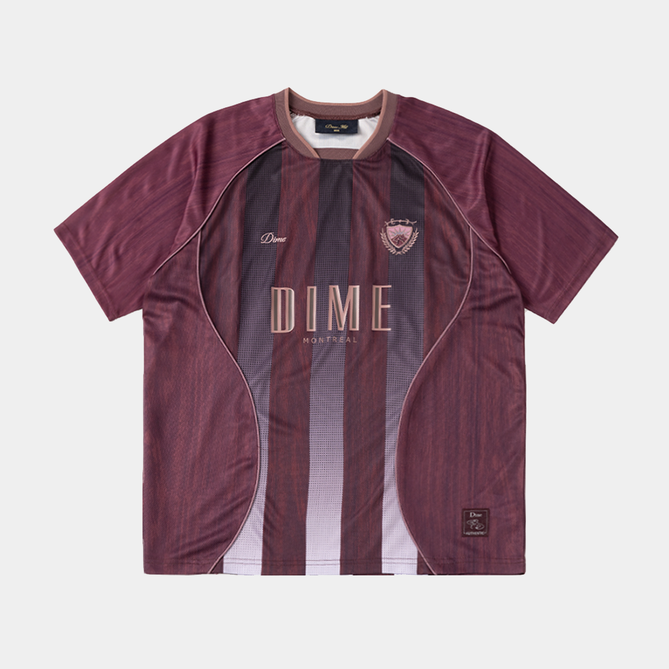 DIME TEAM JERSEY - PLUM - PLA Skateboarding DIME TEAM JERSEY - PLUM - PLA Skateboarding