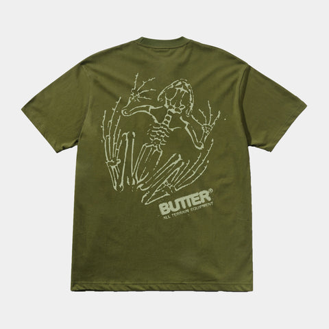 BUTTER FOSSIL TEE - MOSS