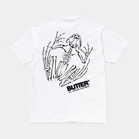 BUTTER FOSSIL TEE - WHITE