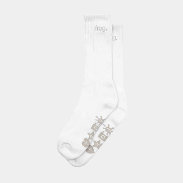 FROG SOCK - WHITE