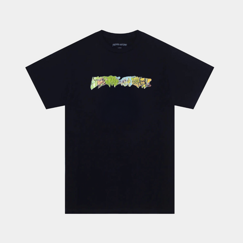 FUCKING AWESOME GIMME SOME TRUTH STAMP LOGO TEE - BLACK