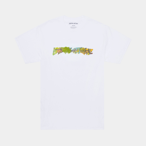 FUCKING AWESOME GIMME SOME TRUTH STAMP LOGO TEE - WHITE