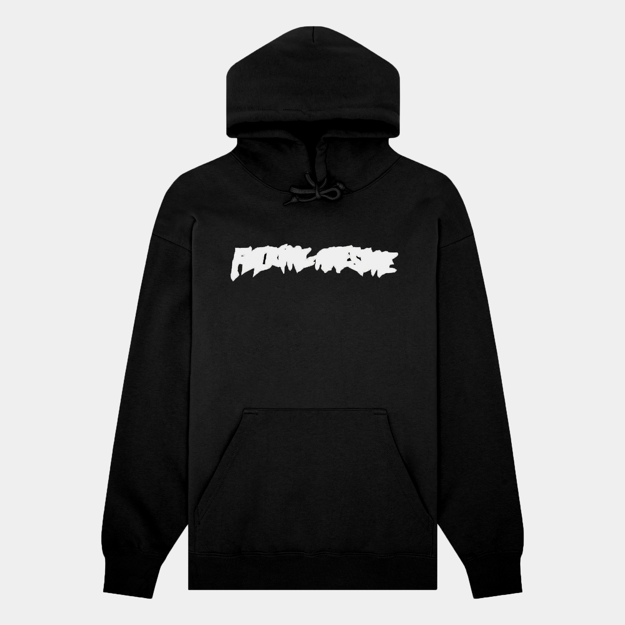 FUCKING AWESOME INK TRAP STAMP LOGO HOODIE - BLACK - PLA Skateboarding FUCKING AWESOME INK TRAP STAMP LOGO HOODIE - BLACK - PLA Skateboarding