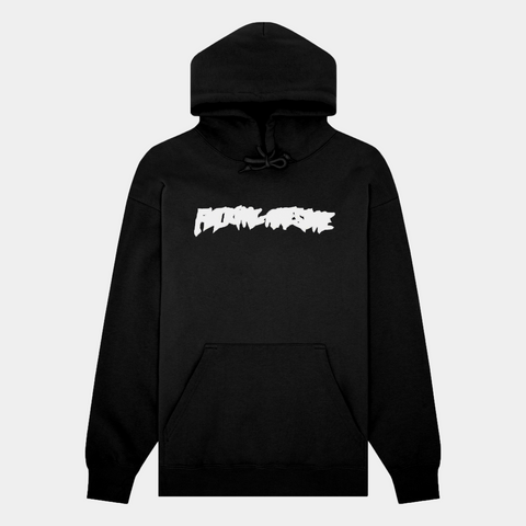FUCKING AWESOME INK TRAP STAMP LOGO HOODIE - BLACK