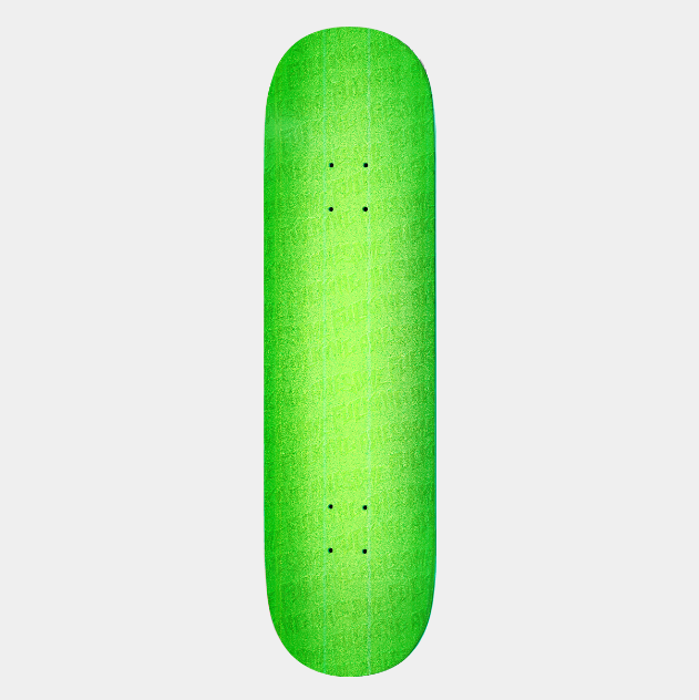 FUCKING AWESOME NEON GREEN STAMP EMBOSSED DECK - PLA Skateboarding