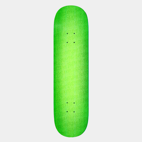 FUCKING AWESOME NEON GREEN STAMP EMBOSSED DECK