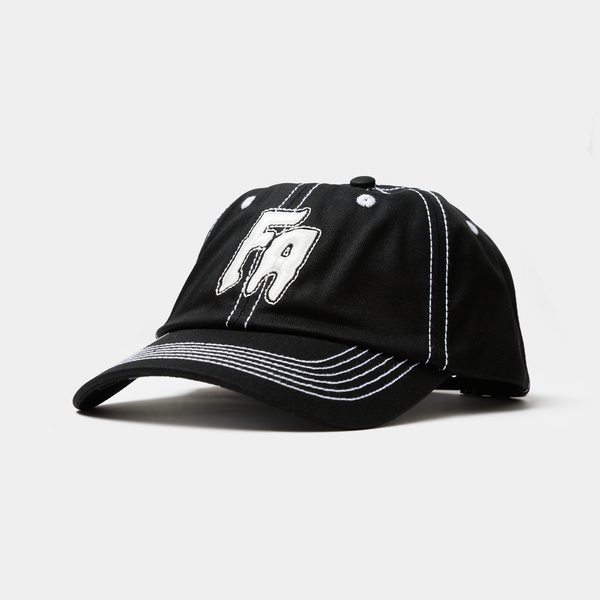 FUCKING AWESOME SEDUCTION CONTRAST STITCH HAT - BLACK