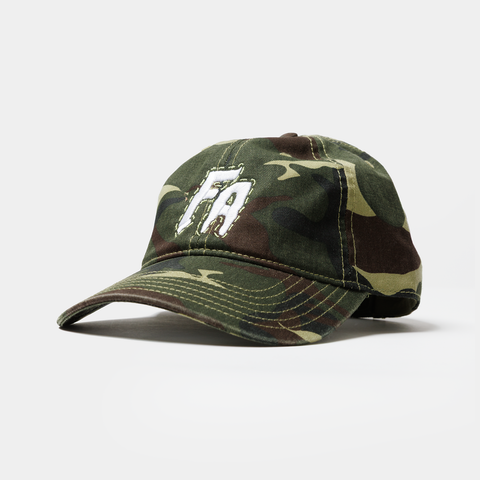 FUCKING AWESOME SEDUCTION CONTRAST STITCH HAT - WASHED CAMO