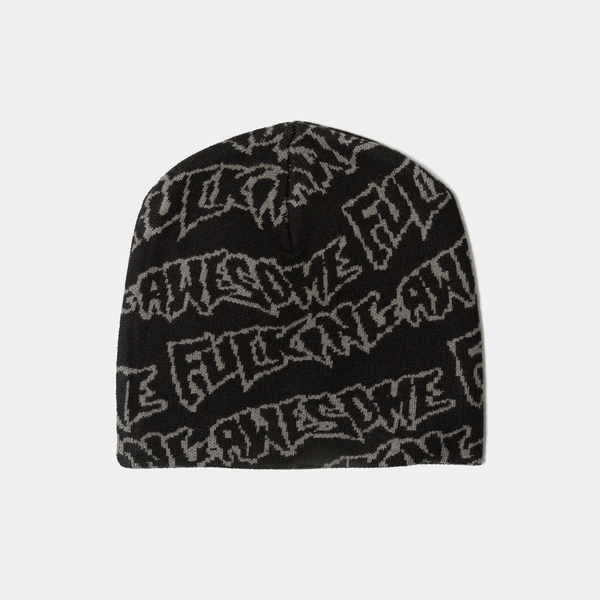 FUCKING AWESOME STAMP REPEAT SKULLY - BLACK