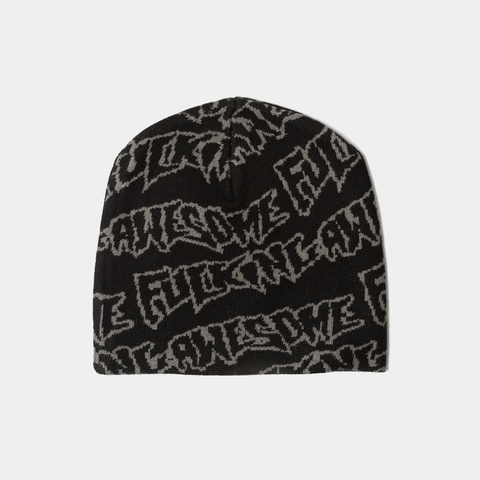FUCKING AWESOME STAMP REPEAT SKULLY - BLACK