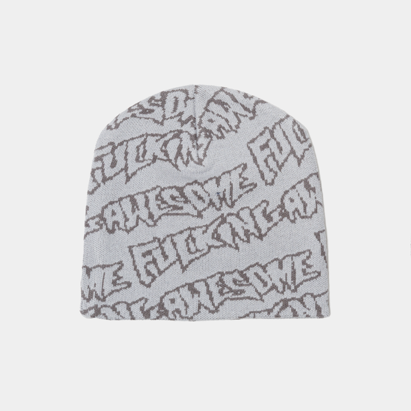 FUCKING AWESOME STAMP REPEAT SKULLY - GREY