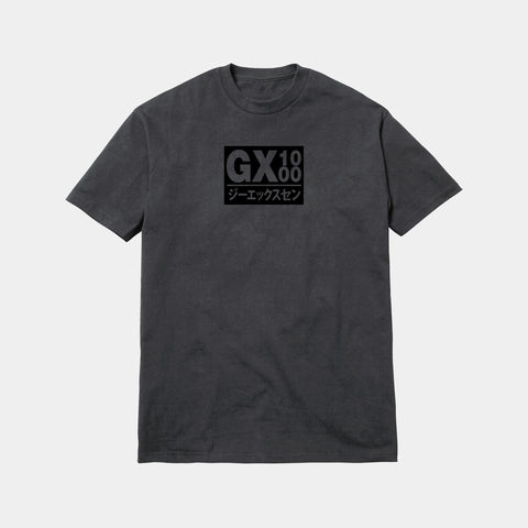 GX1000 JAPAN TEE - CHARCOAL/BLACK