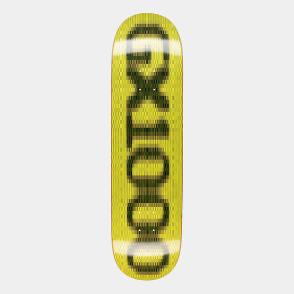 GX1000 OG LOGO BLUR DECK - YELLOW