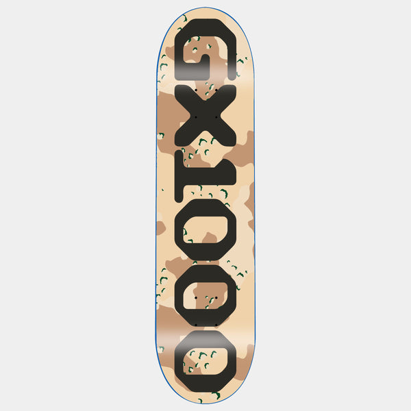 GX1000 OG LOGO CAMO DECK - BLACK