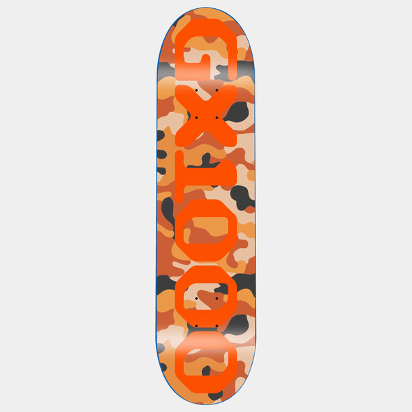 GX1000 OG LOGO CAMO DECK - ORANGE