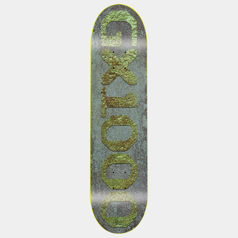 GX1000 OG LOGO PATINA DECK - BLUEISH/GREEN