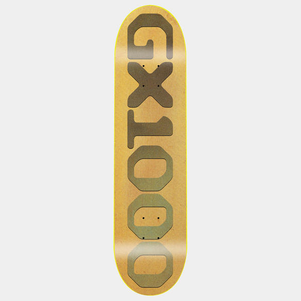 GX1000 OG LOGO PATINA DECK - GOLDISH/GREEN