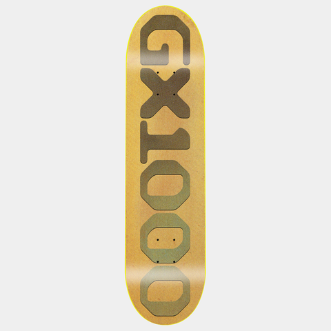 GX1000 OG LOGO PATINA DECK - GOLDISH/GREEN