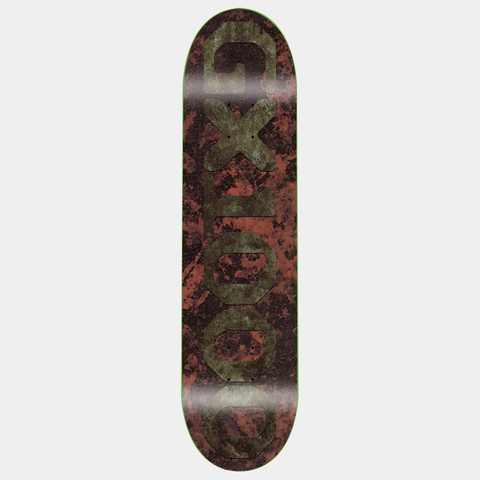 GX1000 OG LOGO PATINA DECK - RUST/GREEN