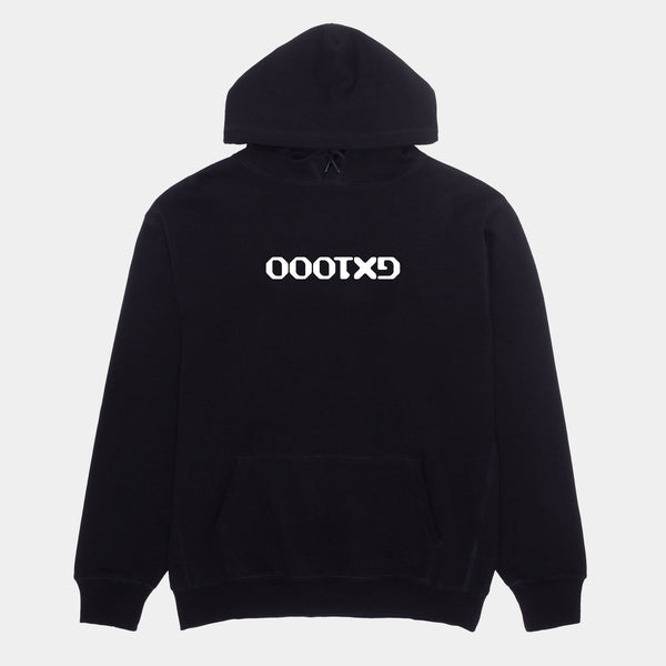 GX1000 OG LOGO UPSIDE DOWN HOODIE - BLACK