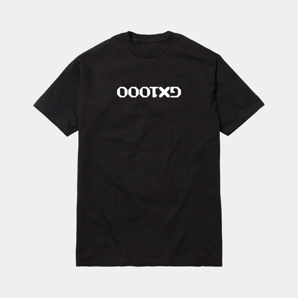 GX1000 OG LOGO UPSIDE DOWN TEE - BLACK