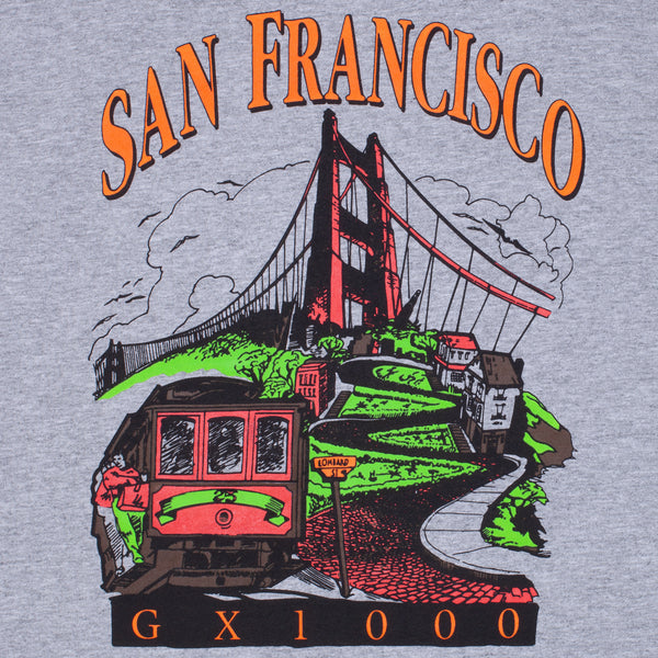 GX1000 TOURIST TEE - HEATHER GREY