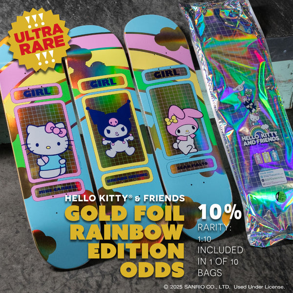 GIRL MALTO HELLO KITTY RAINBOW BLIND BAG DECK