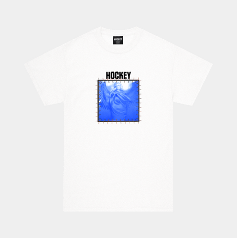 HOCKEY GOD OF SUFFER 3 TEE - WHITE