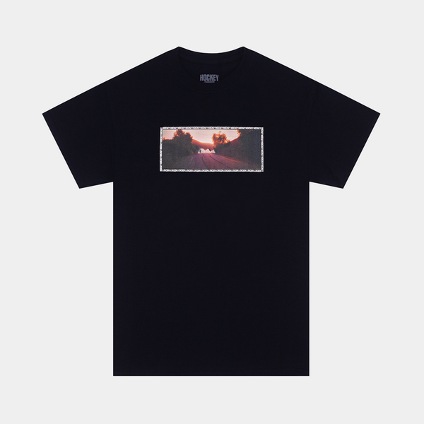 HOCKEY MY FRIEND, THE LIAR TEE  - BLACK