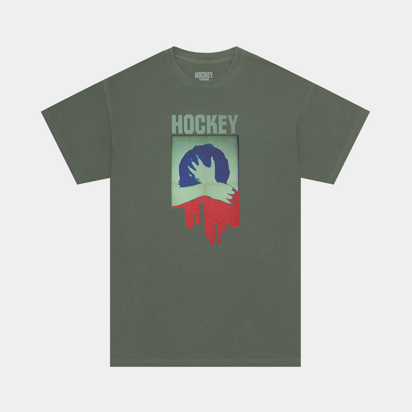 HOCKEY PARALYSIS TEE - MOSS