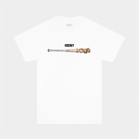 HOCKEY STEROIDS TEE - WHITE