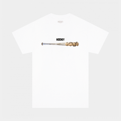 HOCKEY STEROIDS TEE - WHITE - PLA Skateboarding
