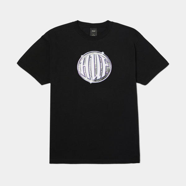 HUF D ZONE TEE - BLACK