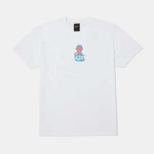 HUF MELT TEE - WHITE