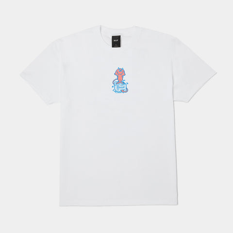 HUF MELT TEE - WHITE