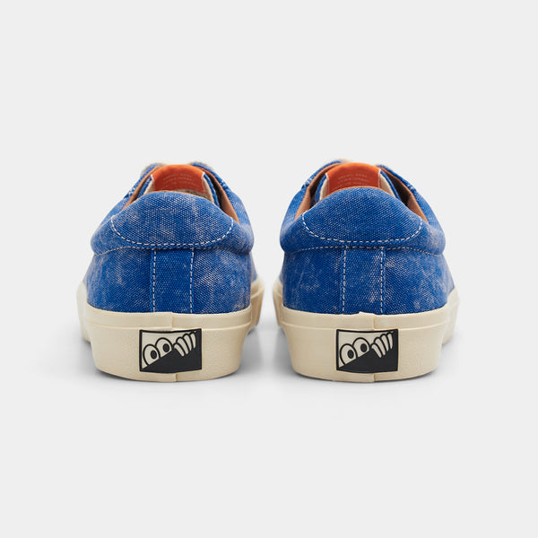LAST RESORT AB VM001 LO CANVAS - WASHED ROYAL BLUE/WHITE