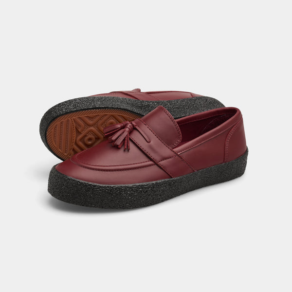 LAST RESORT AB VM005 LOAFER LEATHER - OXBLOOD RED/BLACK