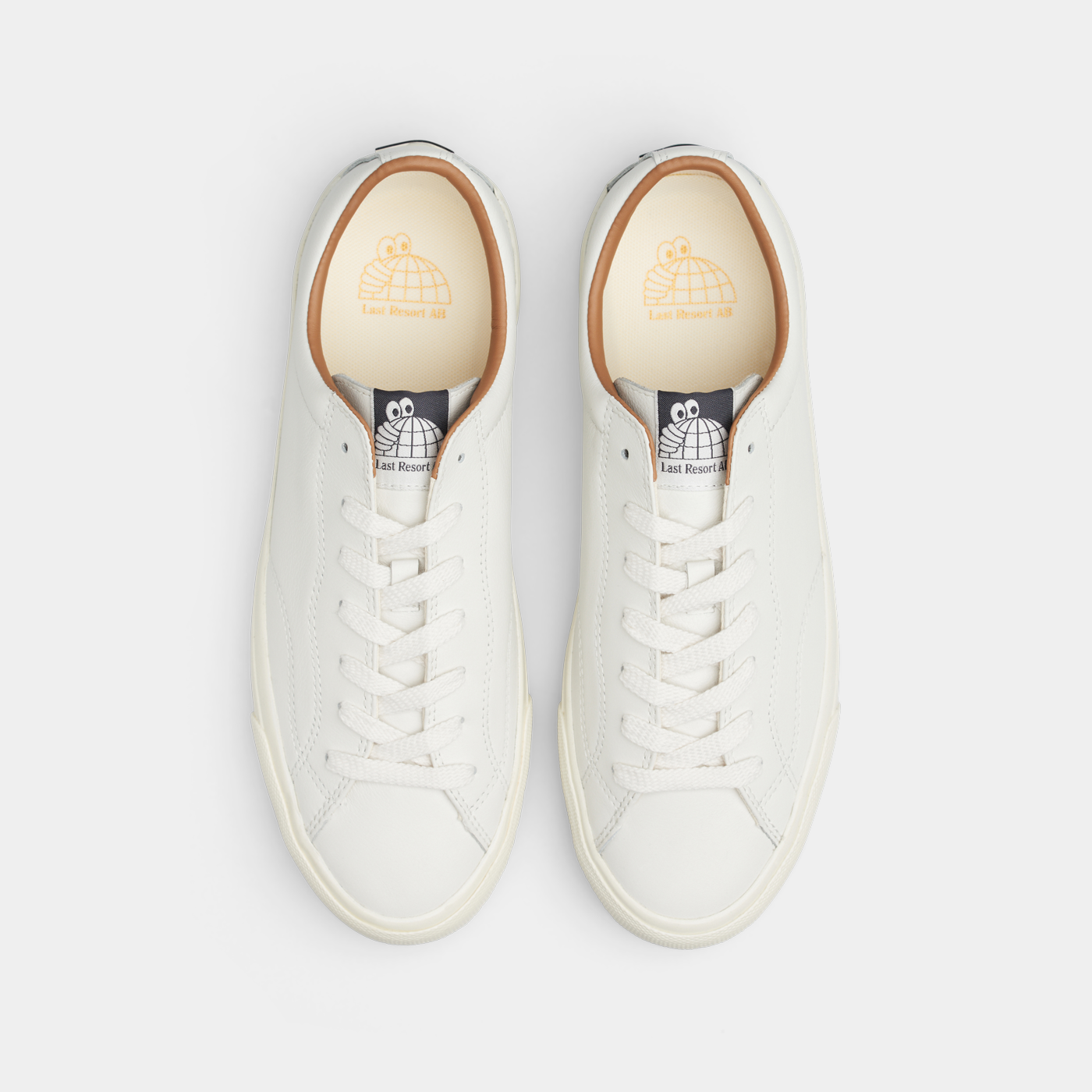 LAST RESORT AB VM003 LO LEATHER - WHITE/WHITE - PLA LAST RESORT AB VM003 LO LEATHER - WHITE/WHITE - PLA