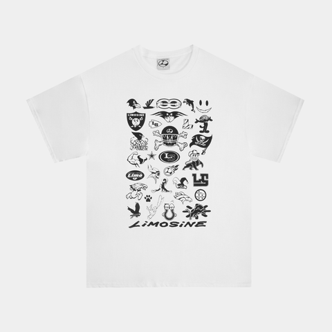 LIMOSINE TEAMS TEE - WHITE