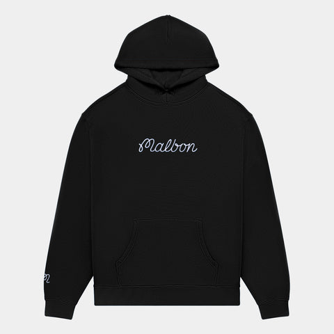 MALBON FESQUE HOODIE - BLACK