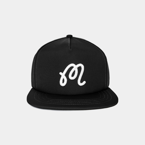 MALBON M SNAPBACK - BLACK