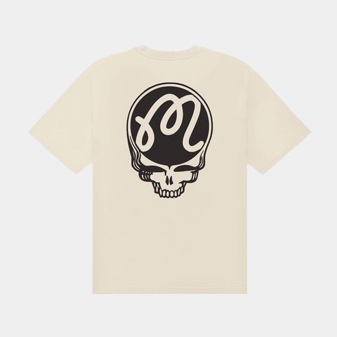 MALBON X GRATEFUL DEAD BERMUDA TEE - RAINY DAY