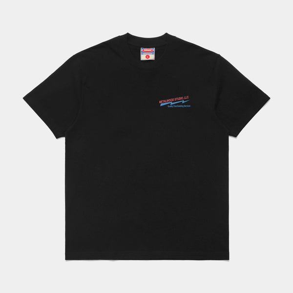 METALWOOD CLUB BUILDING TEE - BLACK