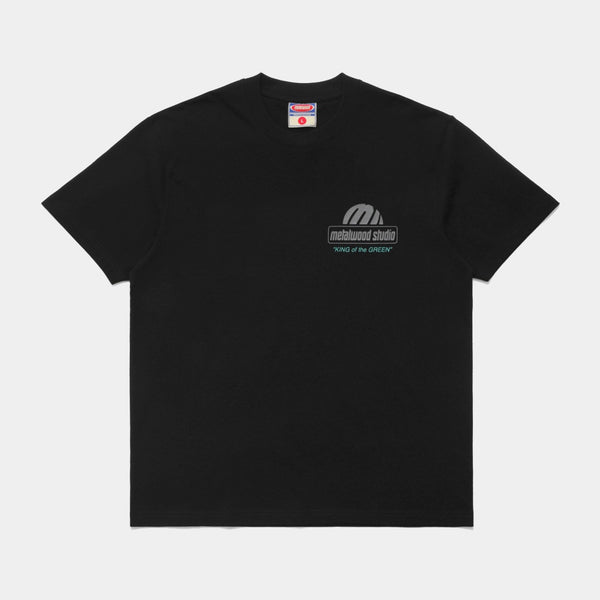 METALWOOD KING OF THE GREENS TEE - BLACK