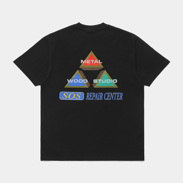 METALWOOD KING OF THE GREENS TEE - BLACK