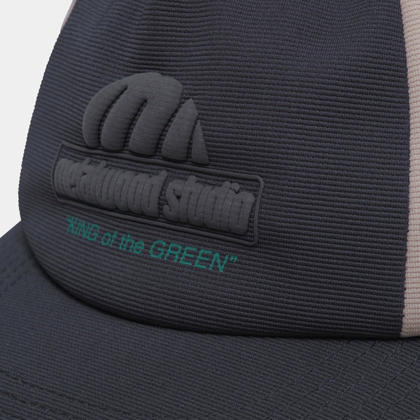 METALWOOD KING OF THE GREENS TRUCKER HAT - BLACK