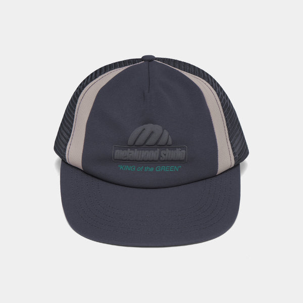 METALWOOD KING OF THE GREENS TRUCKER HAT - BLACK