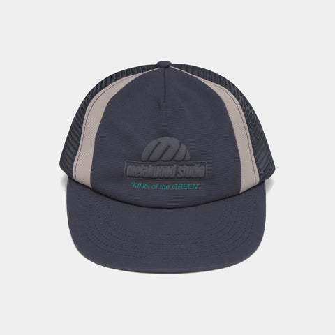 METALWOOD KING OF THE GREENS TRUCKER HAT - BLACK
