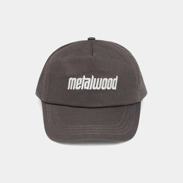 METALWOOD LOGO 5-PANEL HAT - BROWN